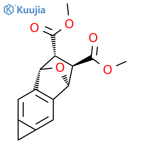 3,6-Epoxy-1H-cyclopropa[b]naphthalene-4,5-dicarboxylic acid, 3,4,5,6-tetrahydro-, dimethyl ester, (3R,4R,5R,6S)-rel- structure
