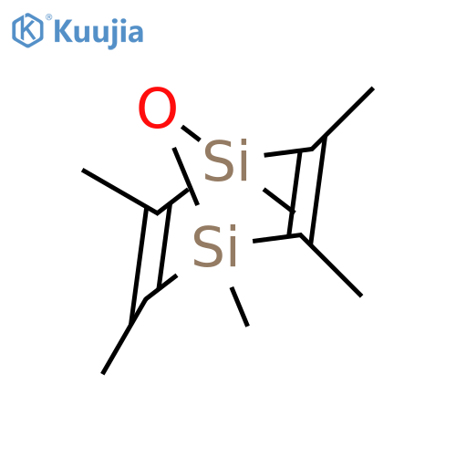 7-Oxa-1,4-disilabicyclo[2.2.1]hepta-2,5-diene, 1,2,3,4,5,6-hexamethyl- structure