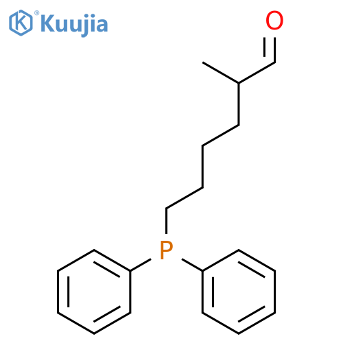 Hexanal, 6-(diphenylphosphino)-2-methyl- structure