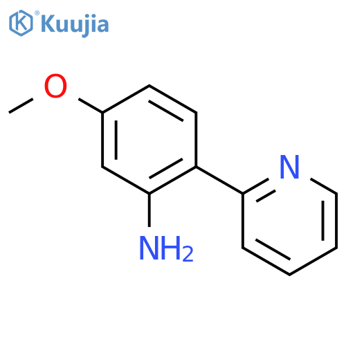 5-Methoxy-2-(pyridin-2-yl)aniline structure