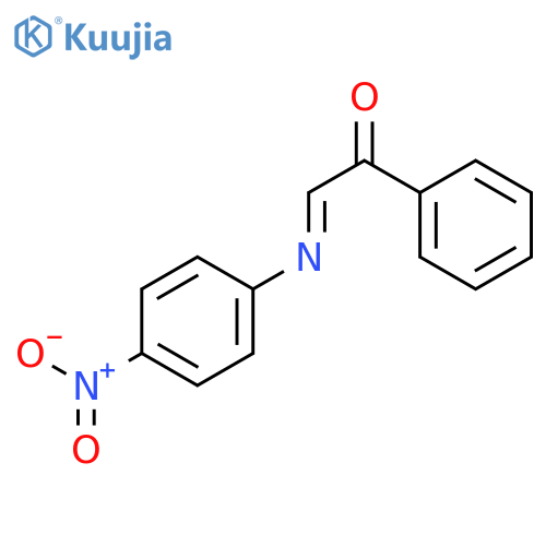 2-(4-nitrophenyl)imino-1-phenylethanone structure