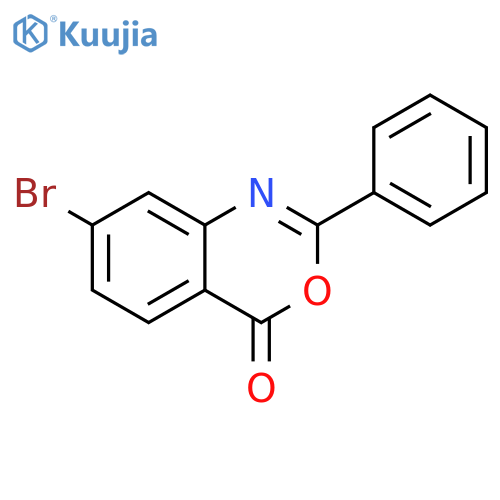 7-BROMO-2-PHENYL-3,1-BENZOXAZIN-4-ONE structure