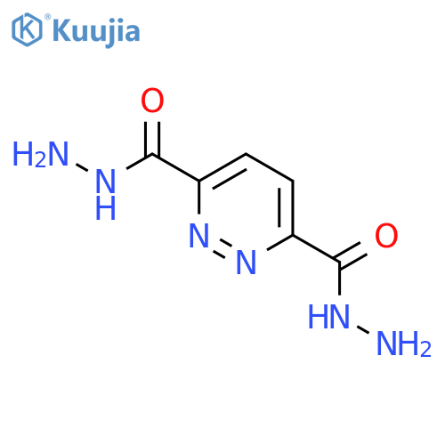 3,6-Pyridazinedicarboxylic acid, dihydrazide structure