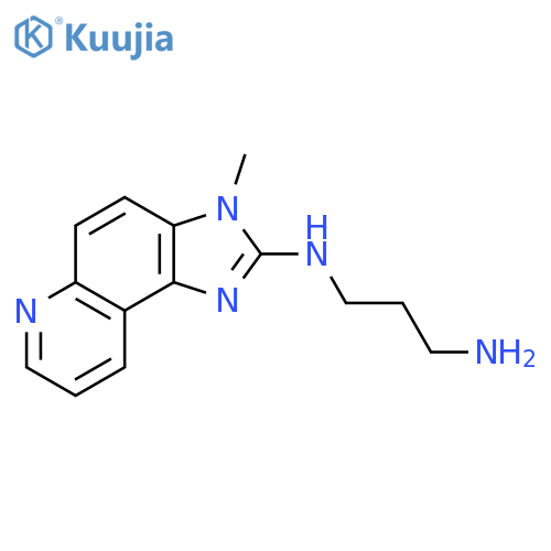 1,3-Propanediamine, N-(3-methyl-3H-imidazo[4,5-f]quinolin-2-yl)- structure