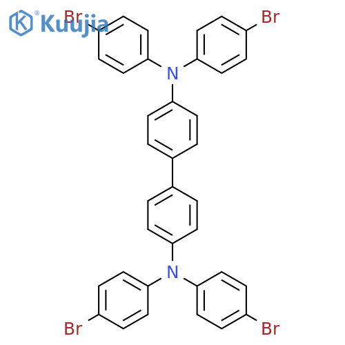 [1,1'-Biphenyl]-4,4'-diamine, N,N,N',N'-tetrakis(4-bromophenyl)- structure