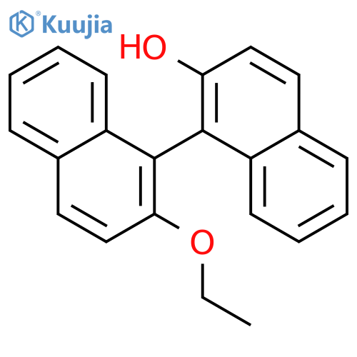 (1S)-2'-Ethoxy-1,1'-binaphthalen-2-ol structure