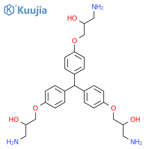 2-Propanol, 1,1',1''-[methylidynetris(4,1-phenyleneoxy)]tris[3-amino- structure