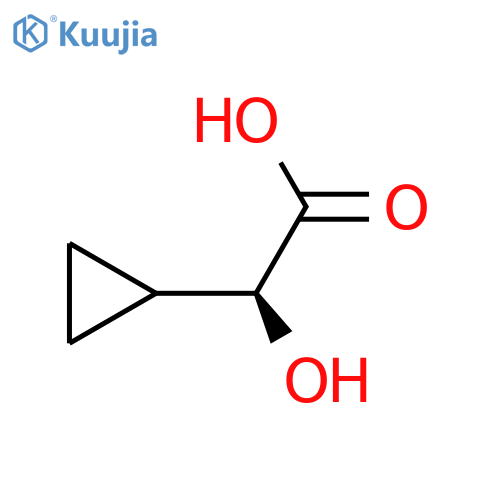 (2S)-2-cyclopropyl-2-hydroxyacetic acid structure