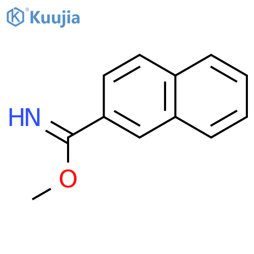 2-Naphthalenecarboximidic acid, methyl ester structure