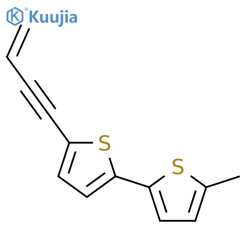 2,2'-Bithiophene,5-(3-buten-1-yn-1-yl)-5'-methyl- structure