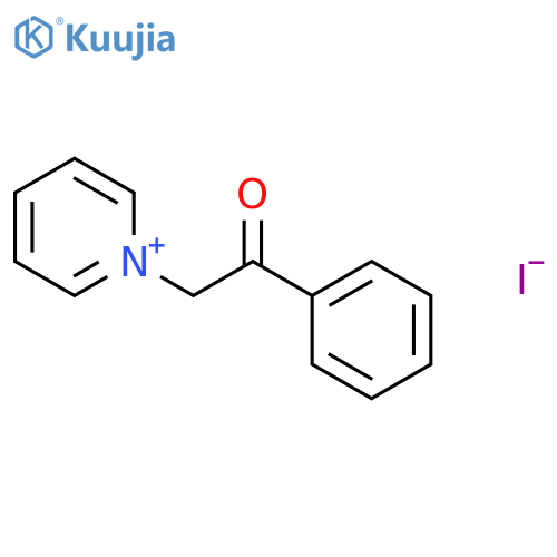 1-(2-Oxo-2-phenylethyl)pyridinium iodide structure