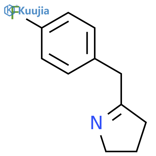 5-(4-Fluorobenzyl)-3,4-dihydro-2H-pyrrole structure