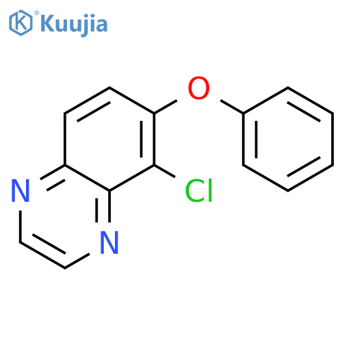 Quinoxaline, 5-chloro-6-phenoxy- structure