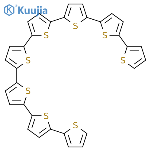 α-Octithiophene structure
