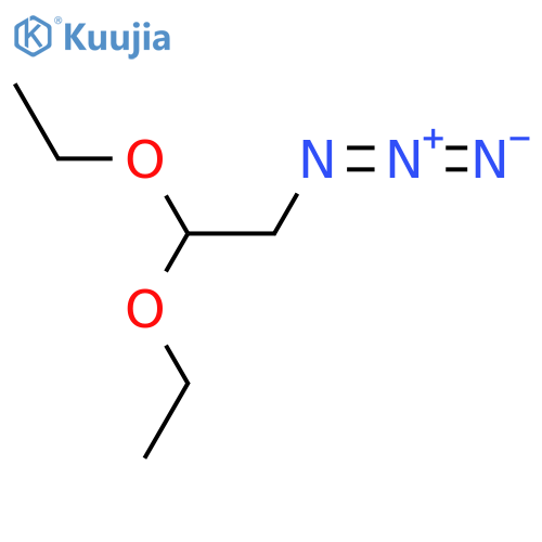 2-azido-1,1-diethoxyethane structure