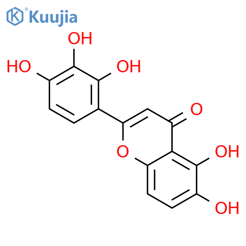 2',3',4',5,6-Pentahydroxyflavone structure