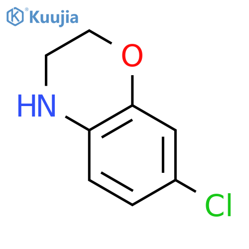 7-Chloro-3,4-dihydro-2h-benzo1,4oxazine structure