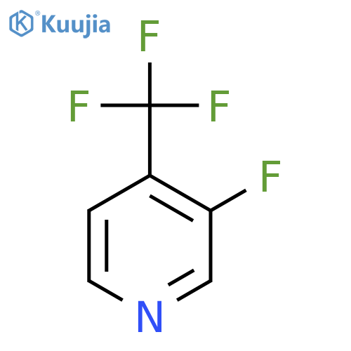 3-Fluoro-4-(trifluoromethyl)pyridine structure