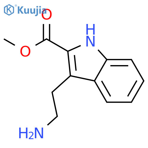 methyl 3-(2-aminoethyl)-1H-indole-2-carboxylate structure