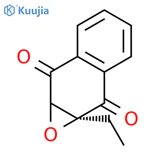 Naphth[2,3-b]oxirene-2,7-dione, 1a-ethyl-1a,7a-dihydro-, (1aS)- structure