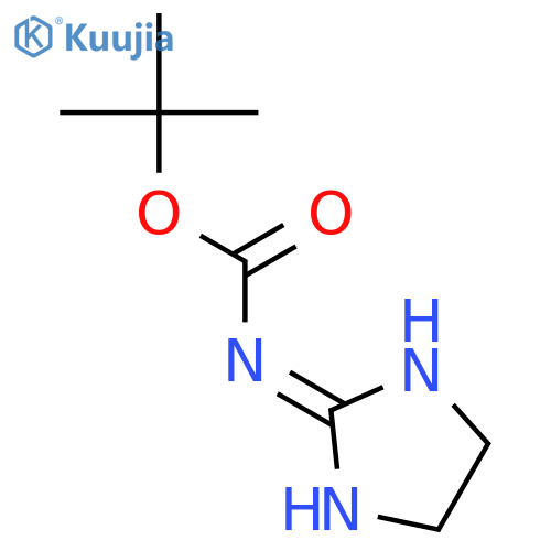 tert-butyl N-(imidazolidin-2-ylidene)carbamate structure