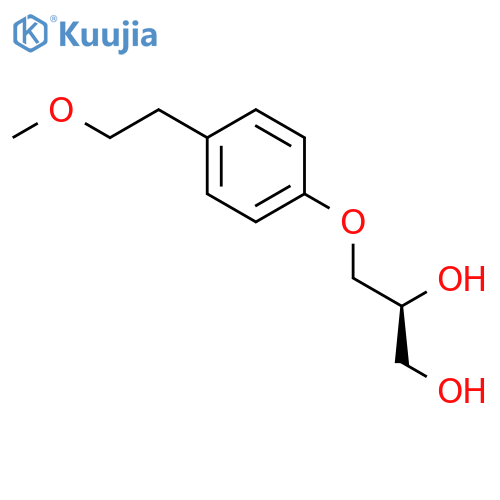(2S)-3-(4-(2-Methoxyethyl)phenoxy)propane-1,2-diol structure