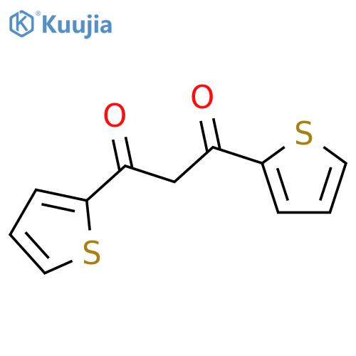 1,3-Propanedione,1,3-di-2-thienyl- structure