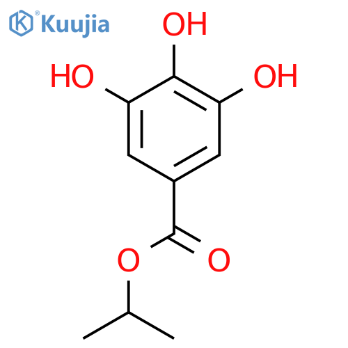 Isopropylgallate structure