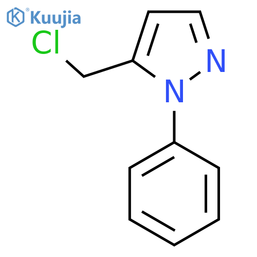 5-(Chloromethyl)-1-phenyl-1H-pyrazole structure