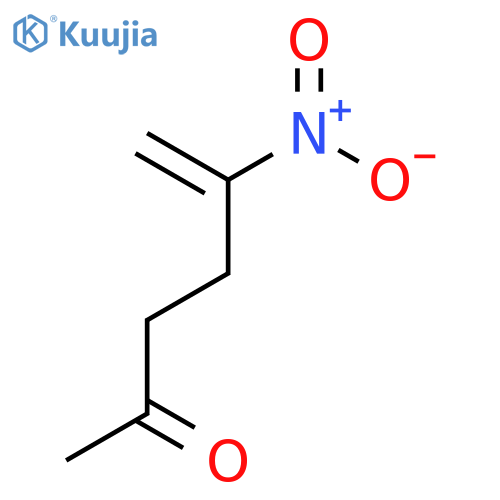 5-Hexen-2-one, 5-nitro- structure