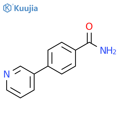 4-(pyridin-3-yl)benzamide structure