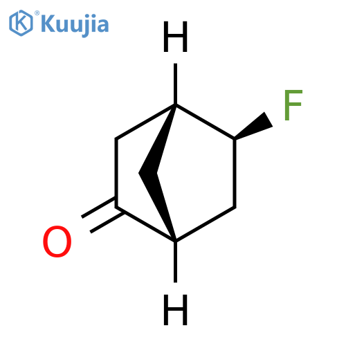 Bicyclo[2.2.1]heptan-2-one, 5-fluoro-, (1R,4R,5S)-rel- structure
