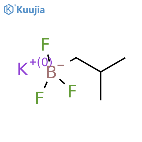 potassium trifluoro(2-methylpropyl)boranuide structure