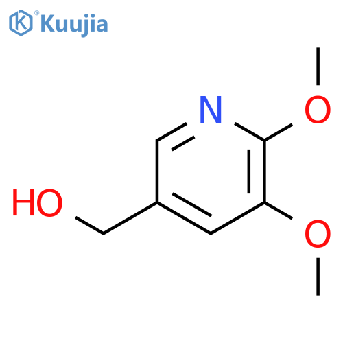 (5,6-Dimethoxypyridin-3-yl)methanol structure
