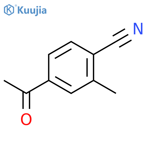 4’-Cyano-3’-methylacetophenone structure