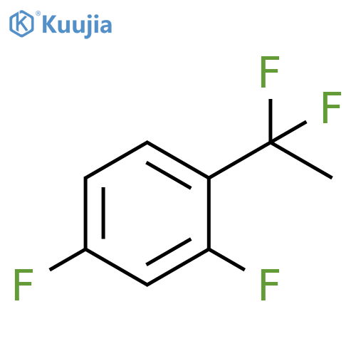 1-(1,1-Difluoroethyl)-2,4-difluorobenzene structure