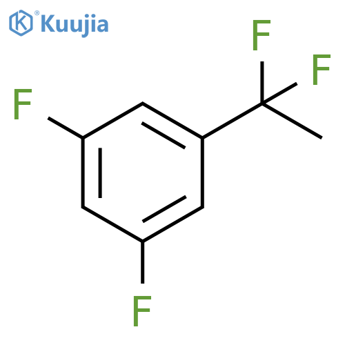 1-(1,1-Difluoroethyl)-3,5-difluorobenzene structure