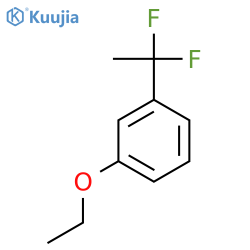 1-(1,1-Difluoroethyl)-3-ethoxybenzene structure