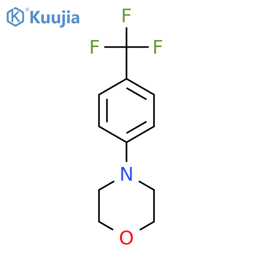 Morpholine, 4-[4-(trifluoromethyl)phenyl]- structure
