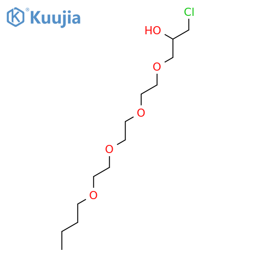 4,7,10,13-Tetraoxaheptadecan-2-ol, 1-chloro- structure