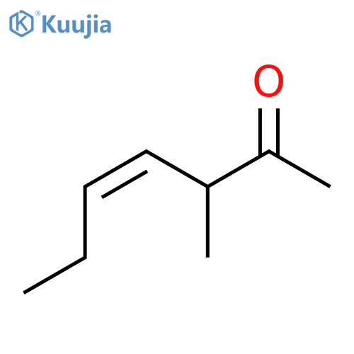 4-Hepten-2-one,3-methyl-, (Z)- (9CI) structure