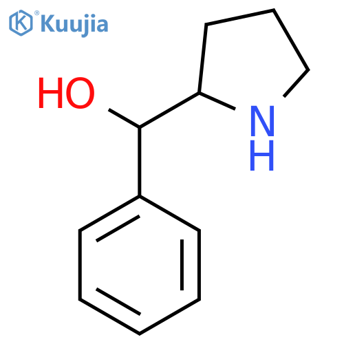 Phenyl(pyrrolidin-2-yl)methanol structure