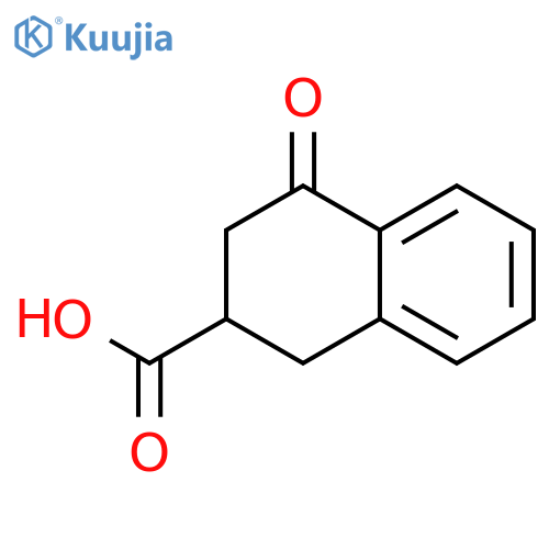 (R)-4-Oxo-1,2,3,4-tetrahydronaphthalene-2-carboxylic acid structure