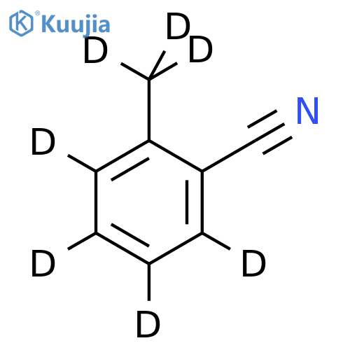 O-TOLUNITRILE-D7 structure