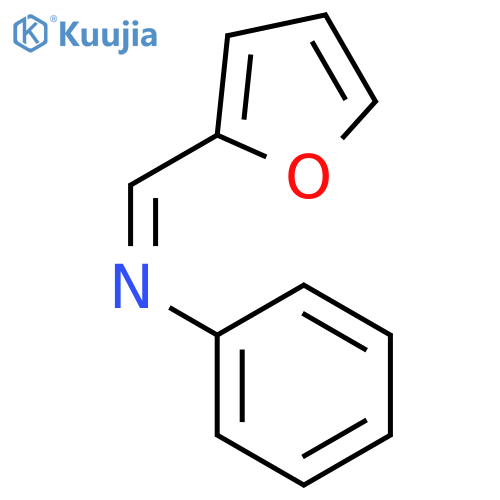 1-(furan-2-yl)-N-phenylmethanimine structure
