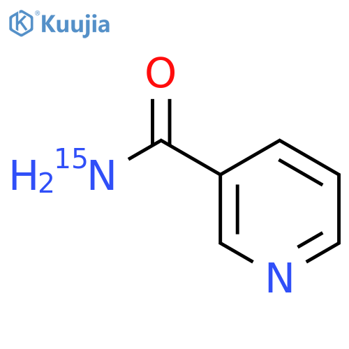 Nicotinamide-N-15N structure