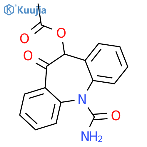 10-Acetyloxy Oxcarbazepine structure