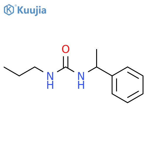 Urea, N-(1-phenylethyl)-N'-propyl- structure
