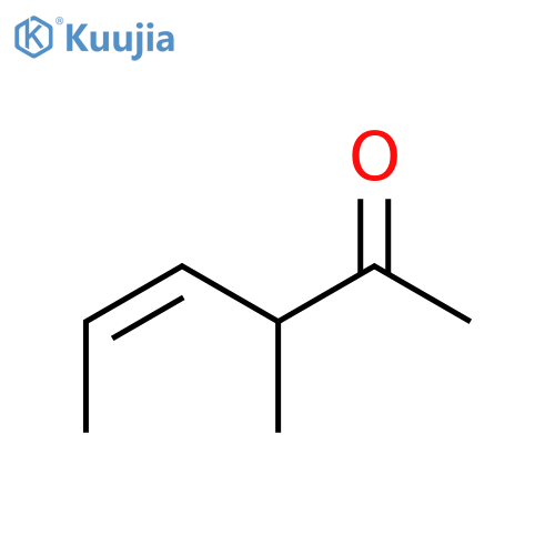 4-Hexen-2-one,3-methyl-, (Z)- (9CI) structure