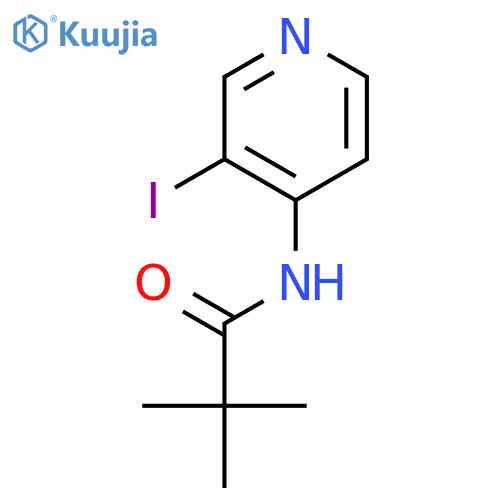 N-(3-Iodo-pyridin-4-yl)-2,2-dimethyl-propionamide structure